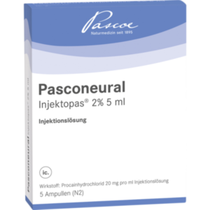 PASCONEURAL Injectopas 2% 5 ml injection solution ampoules