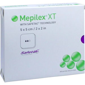 MEPILEX XT 5x5 cm Schaumverband