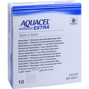 AQUACEL Extra 5x5 cm Verband