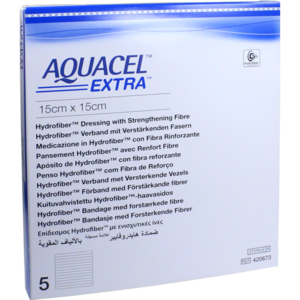 AQUACEL Extra 15x15 cm Verband