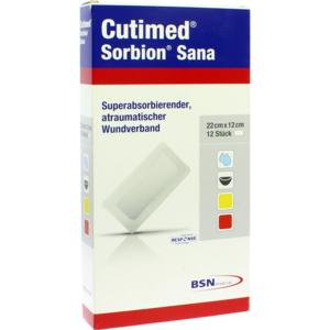 CUTIMED Sorbion SANA Wundauflage 12x22 cm