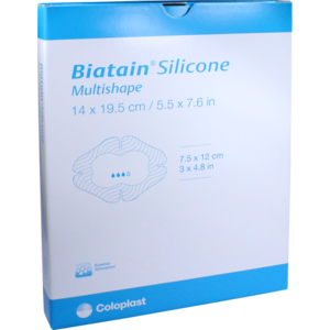 BIATAIN Silicone Schaumverb.Multishape 14x19,5 cm