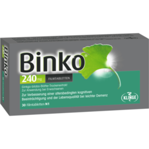 BINKO 240 mg Filmtabletten