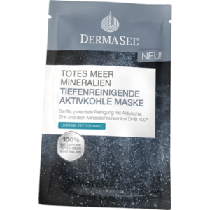 DERMASEL Maske Aktivkohle tiefenreinigend