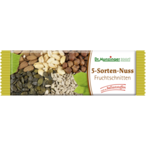 DR.MUNZINGER Fruchtschnitte Nuss 5-Sorten