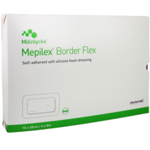 MEPILEX Border Flex Schaumverb.haft.15x20 cm