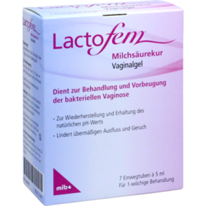 LACTOFEM Milchsäurekur Vaginalgel