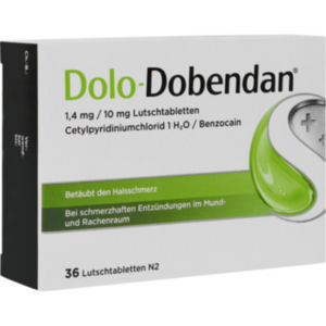 Dolo-Dobendan 1.4mg/10 mg Lutschtabletten