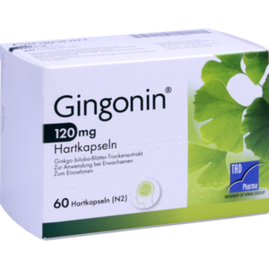 GINGONIN 120 mg Hartkapseln