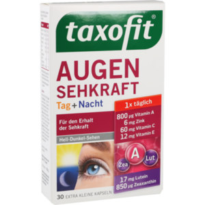 TAXOFIT Augen Sehkraft Kapseln