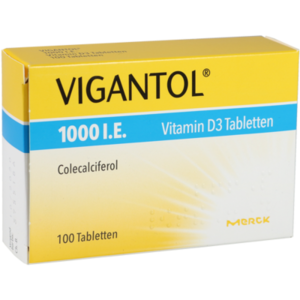 Vigantol 1000IE Vit D3 Tabletten