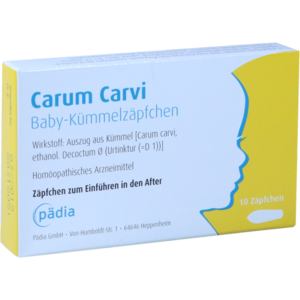 CARUM CARVI Baby-Kümmelzäpfchen