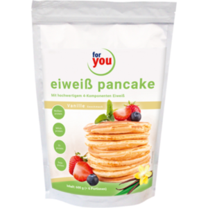 FOR YOU eiweiß pancakes Vanille Pulver