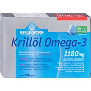 GESUNDFORM Krillöl 1180 mg Antarktis Kapseln