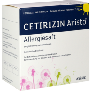 CETIRIZIN Aristo Allergiesaft 1 mg/ml Lsg.z.Einn.