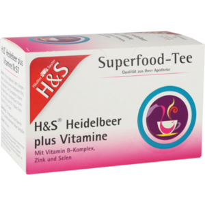 H&S Heidelbeer plus Vitamine Filterbeutel