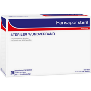 HANSAPOR steril Wundverband 10x15 cm