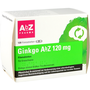 GINKGO AbZ 120 mg Filmtabletten
