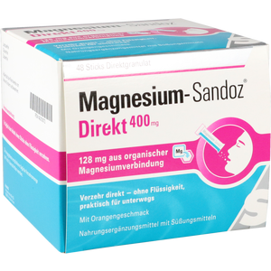 MAGNESIUM SANDOZ Direkt 400 mg Sticks