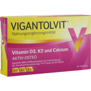 VIGANTOLVIT Vitamin D3 K2 Calcium Filmtabletten