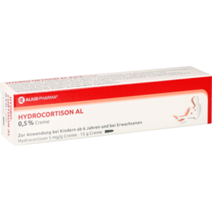 HYDROCORTISON AL 0,5% Creme