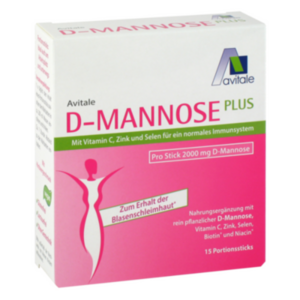 D-MANNOSE PLUS 2000 mg Sticks m.Vit.u.Mineralstof.