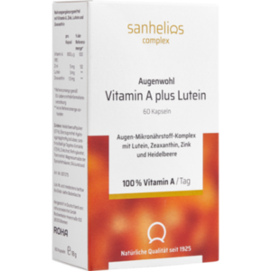 SANHELIOS Augenwohl Vitamin A plus Lutein Kapseln