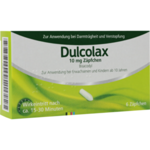 DULCOLAX 10 mg Zäpfchen