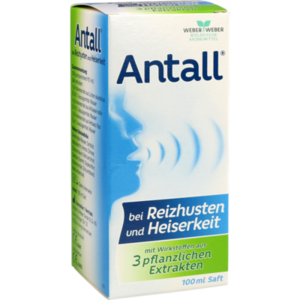 ANTALL bei Reizhusten und Heiserkeit Saft