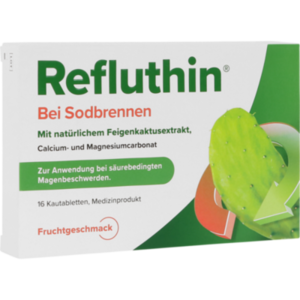 REFLUTHIN bei Sodbrennen Kautabletten Frucht