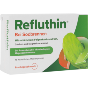 REFLUTHIN bei Sodbrennen Kautabletten Frucht