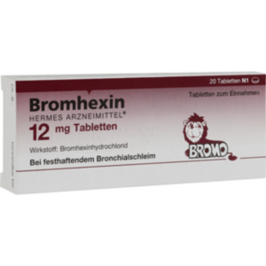 BROMHEXIN Hermes Arzneimittel 12 mg Tabletten