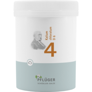 BIOCHEMIE Pflüger 4 Kalium chloratum D 6 Pulver