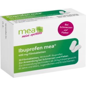 IBUPROFEN mea 400 mg Filmtabletten