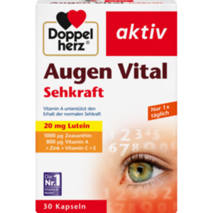 DOPPELHERZ Augen Vital Sehkraft aktiv Kapseln