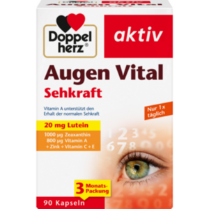 DOPPELHERZ Augen Vital Sehkraft aktiv Kapseln