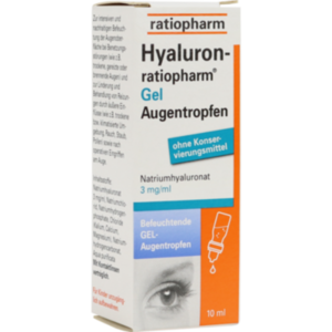 HYALURON-RATIOPHARM Gel Augentropfen