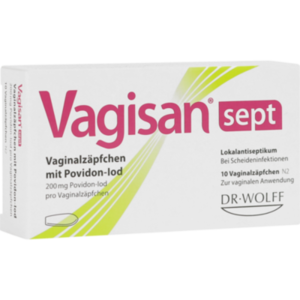 VAGISAN sept Vaginalzäpfchen mit Povidon-Iod