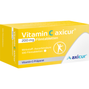 VITAMIN C AXICUR 200 mg Filmtabletten