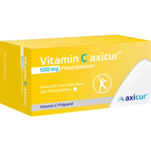 VITAMIN C AXICUR 500 mg Filmtabletten