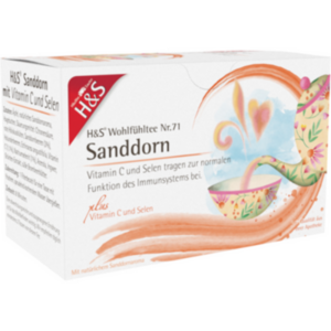 H&S Sanddorn m.Vitamin C und Selen Filterbeutel