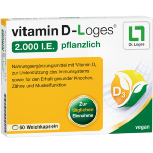 VITAMIN D-LOGES 2.000 I.E. pflanzlich Weichkapseln