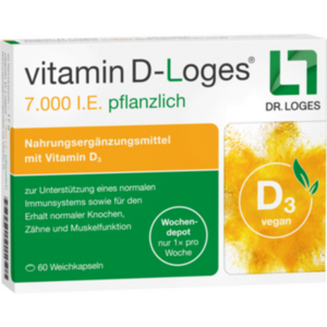 VITAMIN D-LOGES 7.000 I.E. pflanzlich Wochendepot