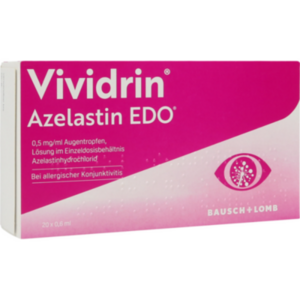 VIVIDRIN Azelastin EDO 0,5 mg/ml Augentr.Lsg.i.EDP
