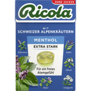 RICOLA o.Z.Box Menthol extra stark Bonbons