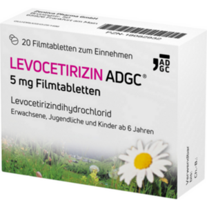LEVOCETIRIZIN ADGC 5 mg Filmtabletten