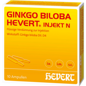 GINKGO BILOBA HEVERT injekt N Ampullen