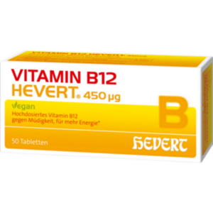 VITAMIN B12 HEVERT 450 μg Tabletten
