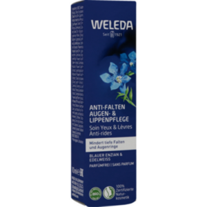 WELEDA Anti-Falten Aug.&Lippenpfl.bl.Enz.&Edelwei.