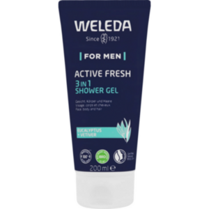 WELEDA for Men Active Fresh 3in1 Shower Gel